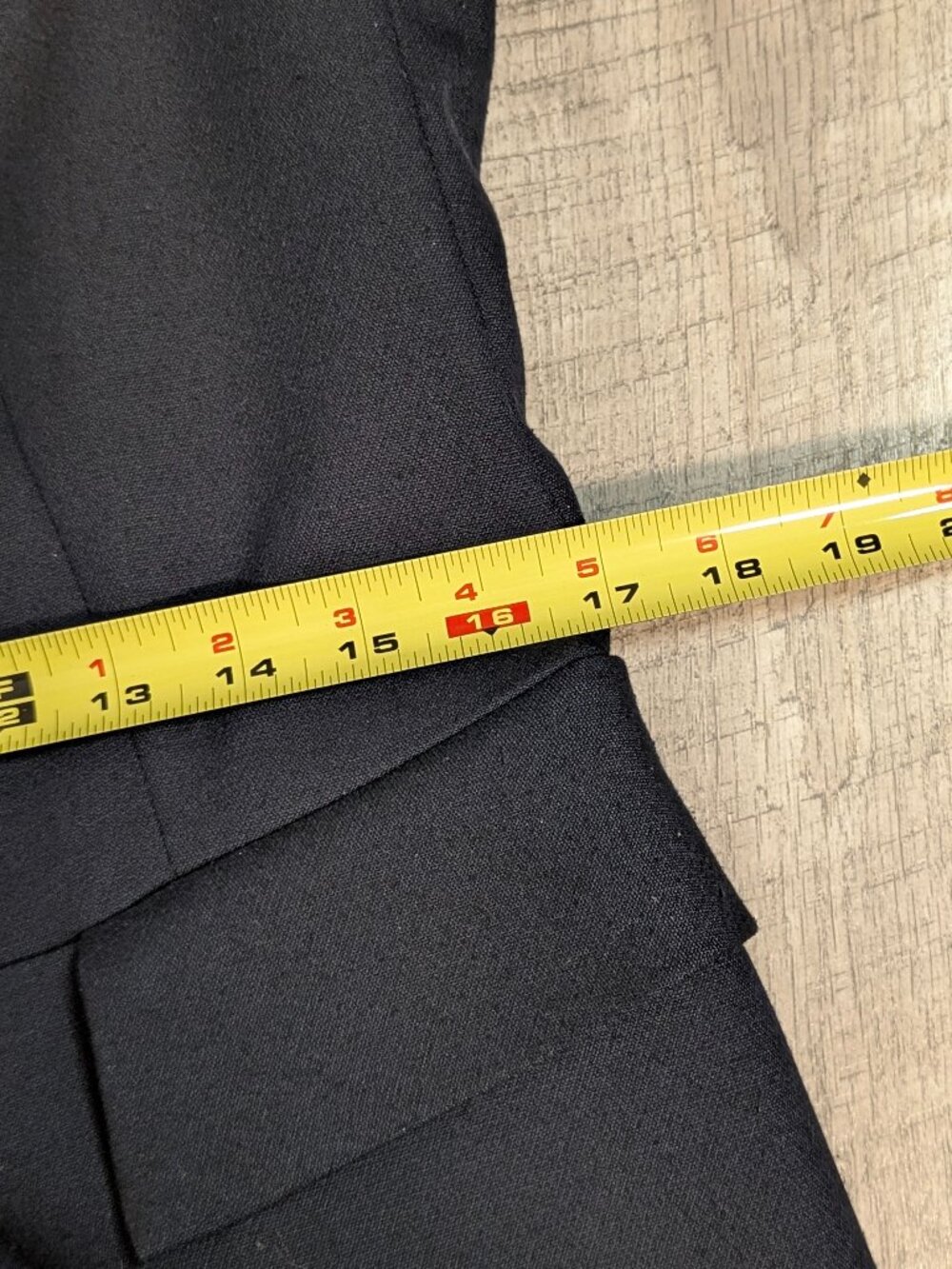 Zara Longline Tailored Navy Blazer Frock Coat L Old Money Chic Quiet Luxury EUC - Picture 14 of 16